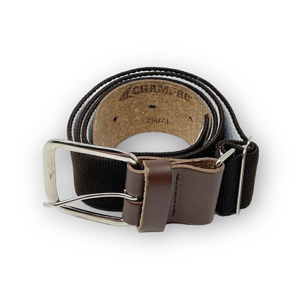 Champro MVP Adjustable Baseball Softball Belt Brown Youth Size